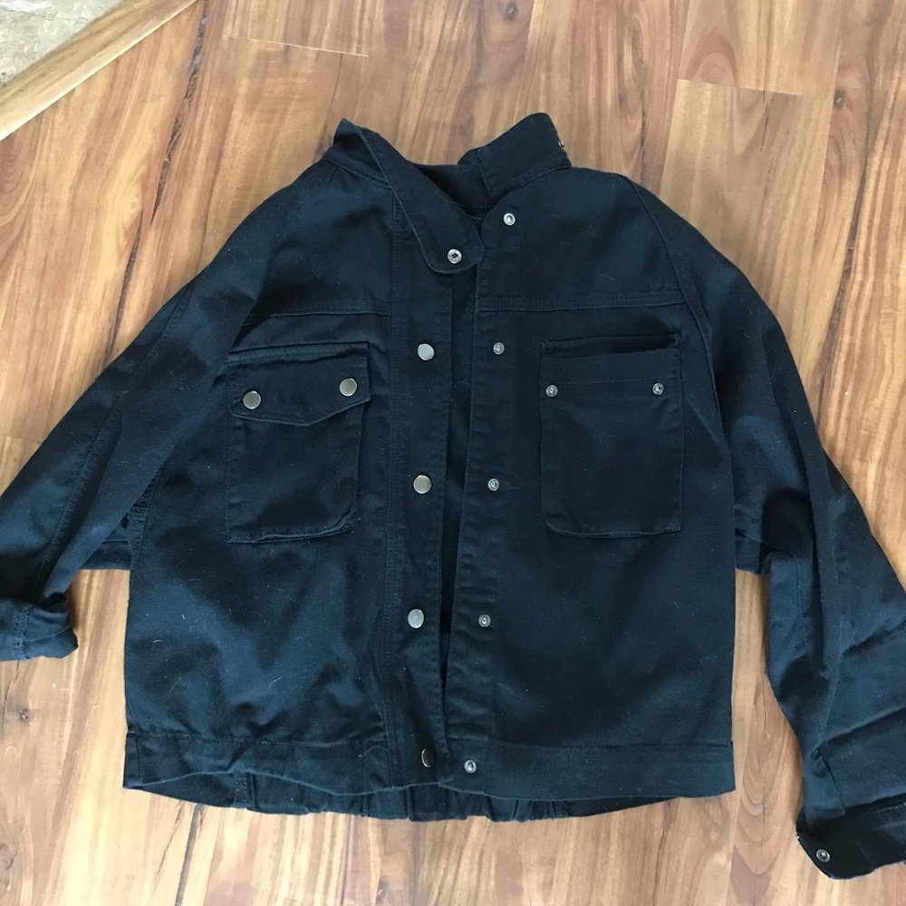 Black Jean Jacket